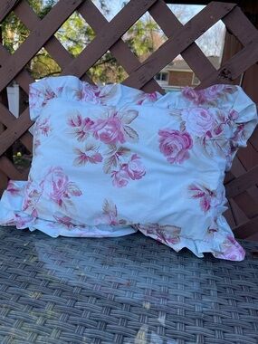 Rachel Ashwell Shabby chic
Charlotte Rose handmade throw pillow 17 x 12